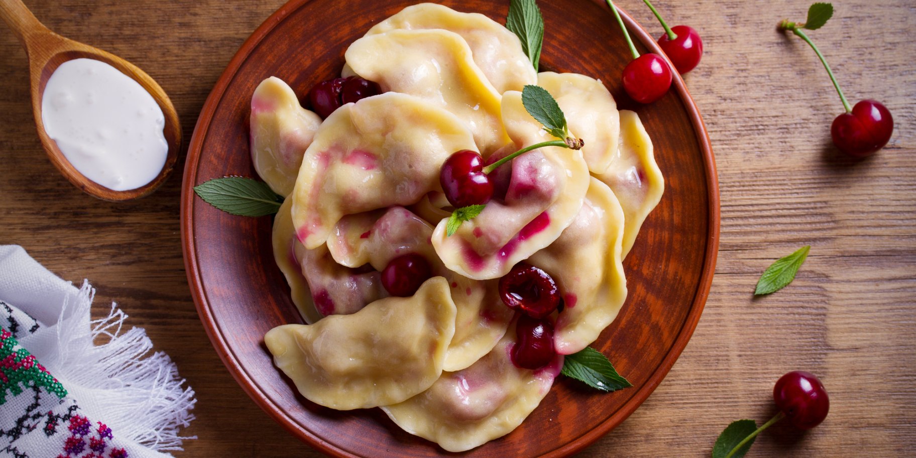 Вареники з вишнею