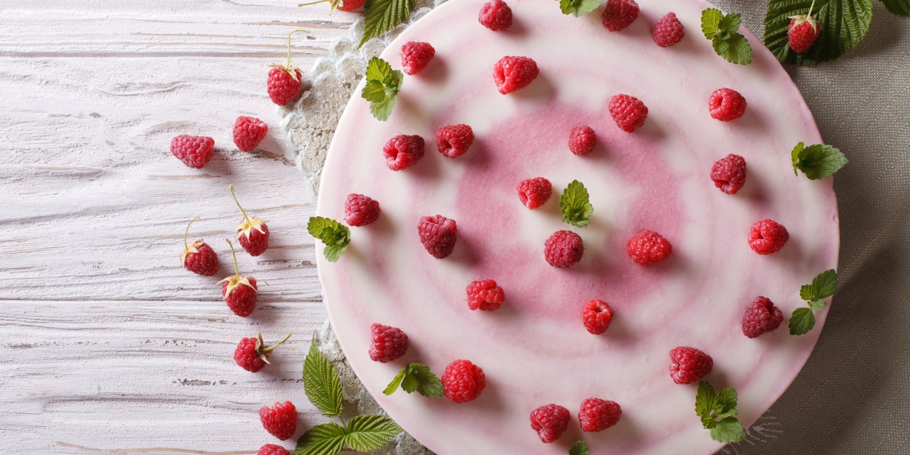 Малиновый торт