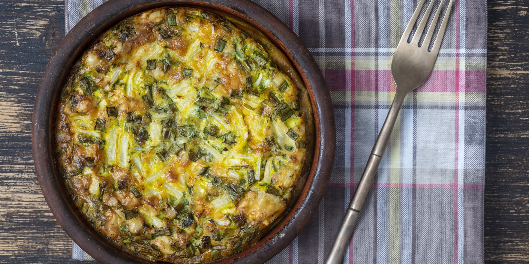 Яєчня з тертими кабачками