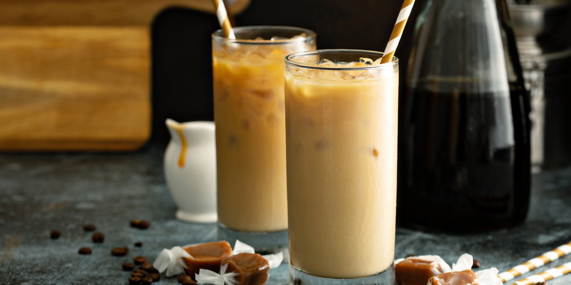 Кава з чаєм та льодом