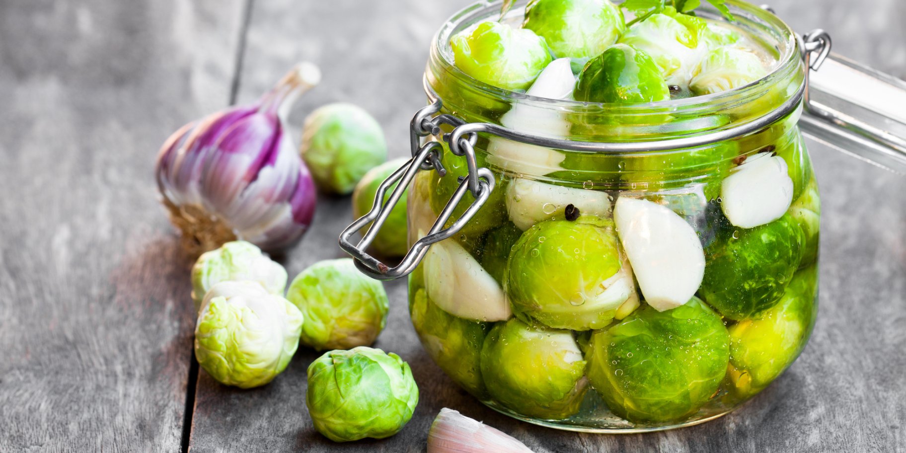 Маринована брюссельська капуста