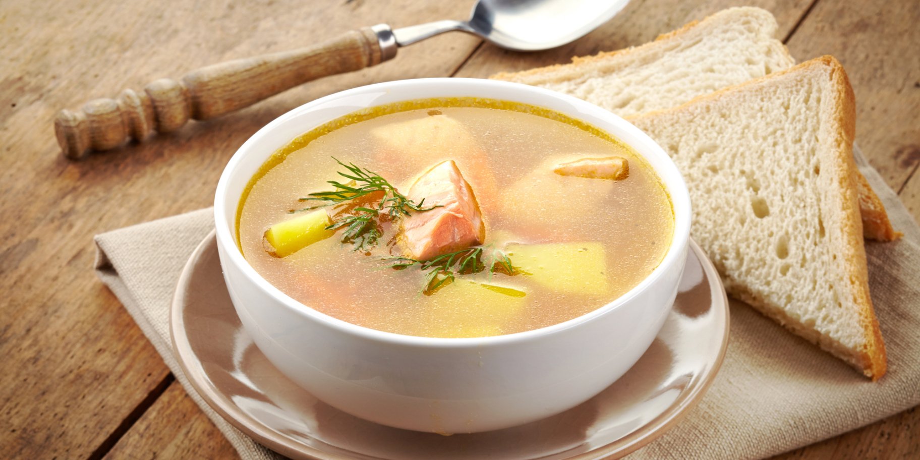 Рыбный суп с форелью: рецепт