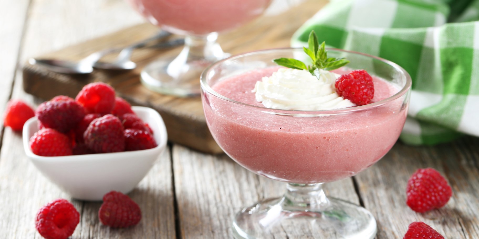 малиновий мус