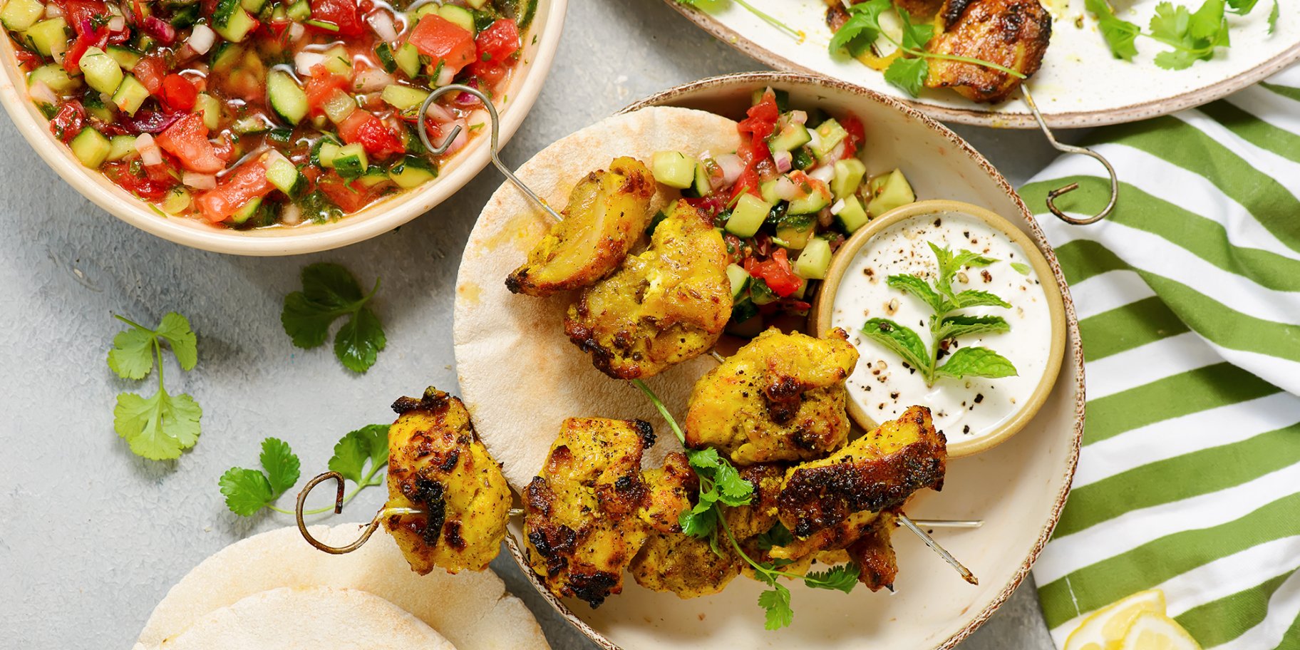 Курячий шашлик