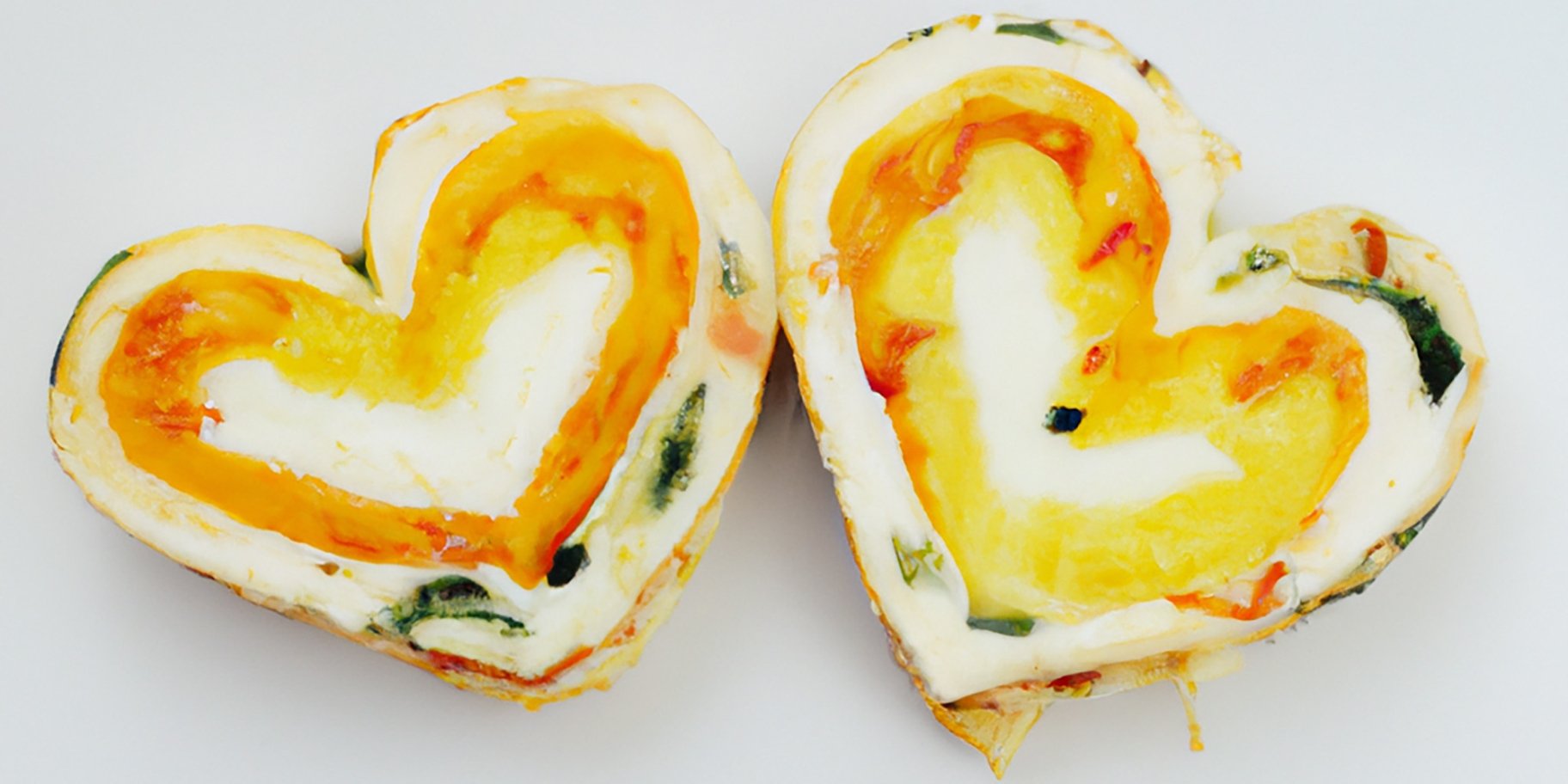 Яєчня у формі сердець