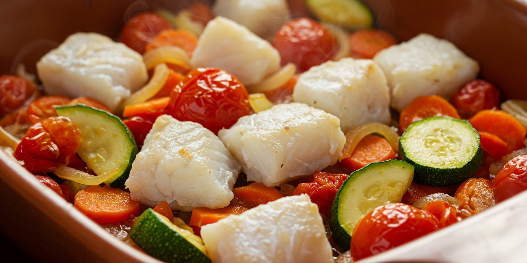 Рыба с овощами