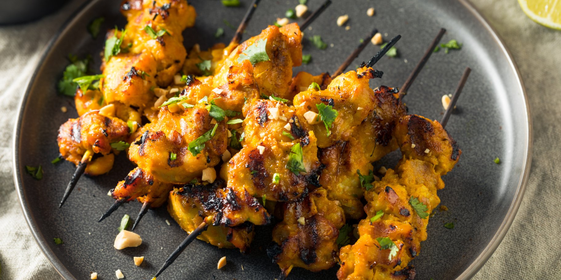 Шашлички сатай з курятини