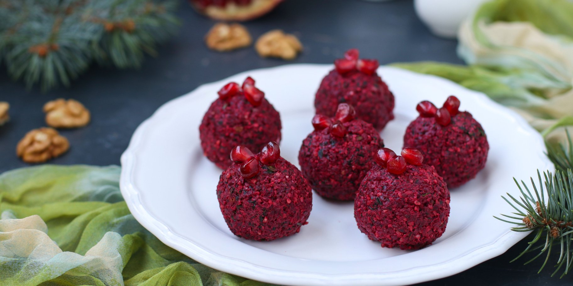 Шарики с селедкой