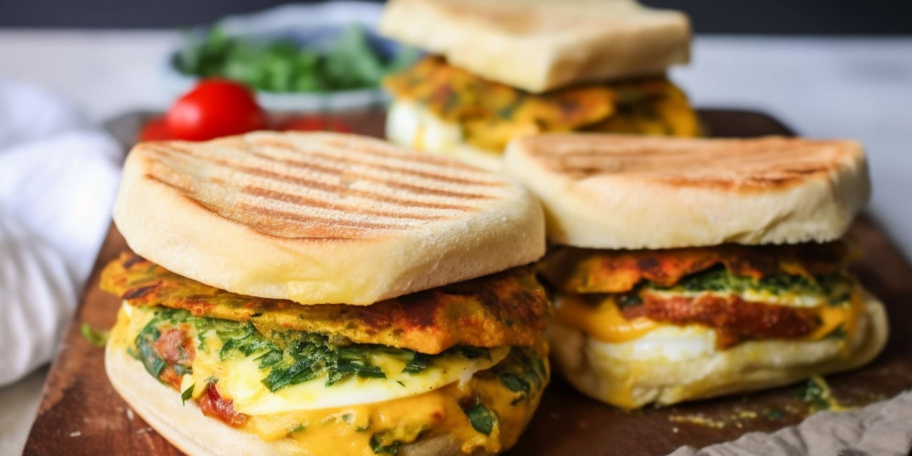 Яєчний масала-сендвіч