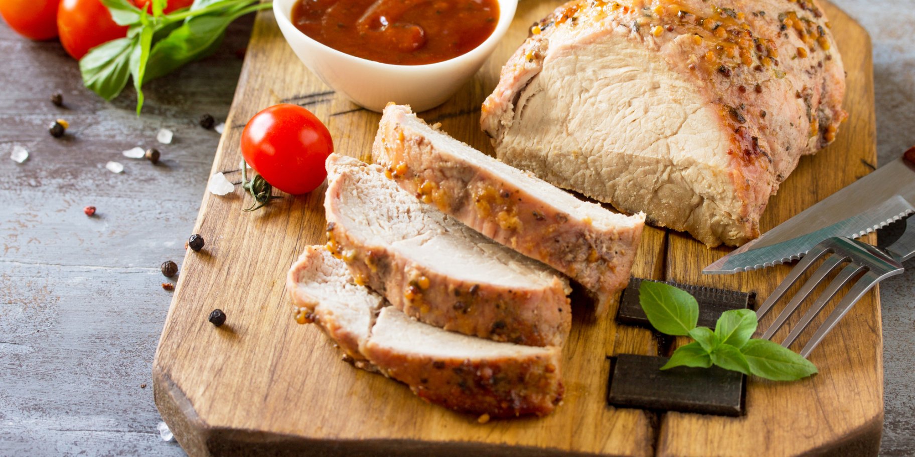 Свиняча корейка з медом