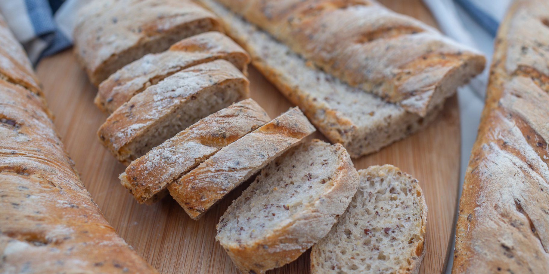 Гречані багети на заквасці