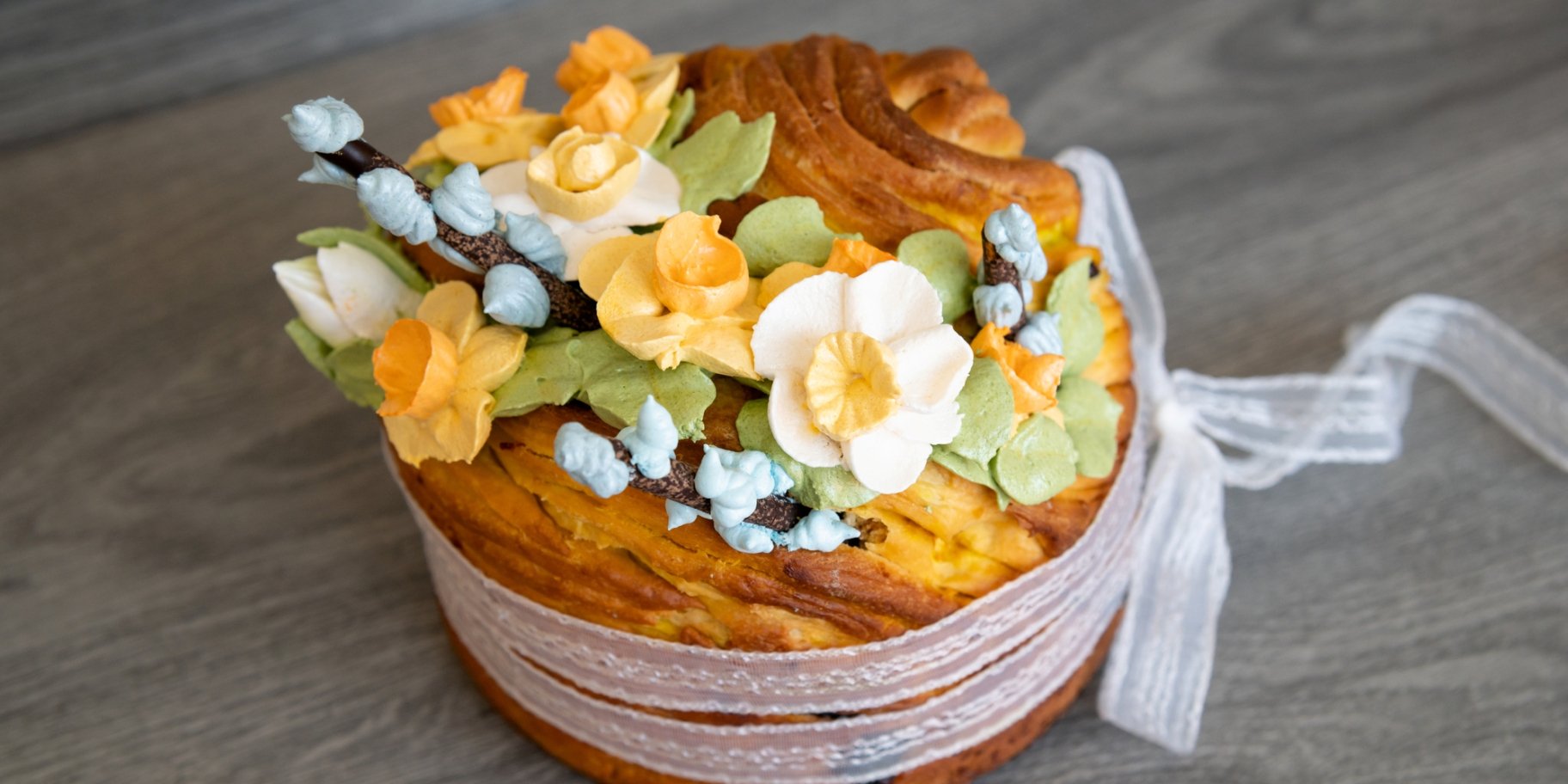 Паска з вербовими гілочками