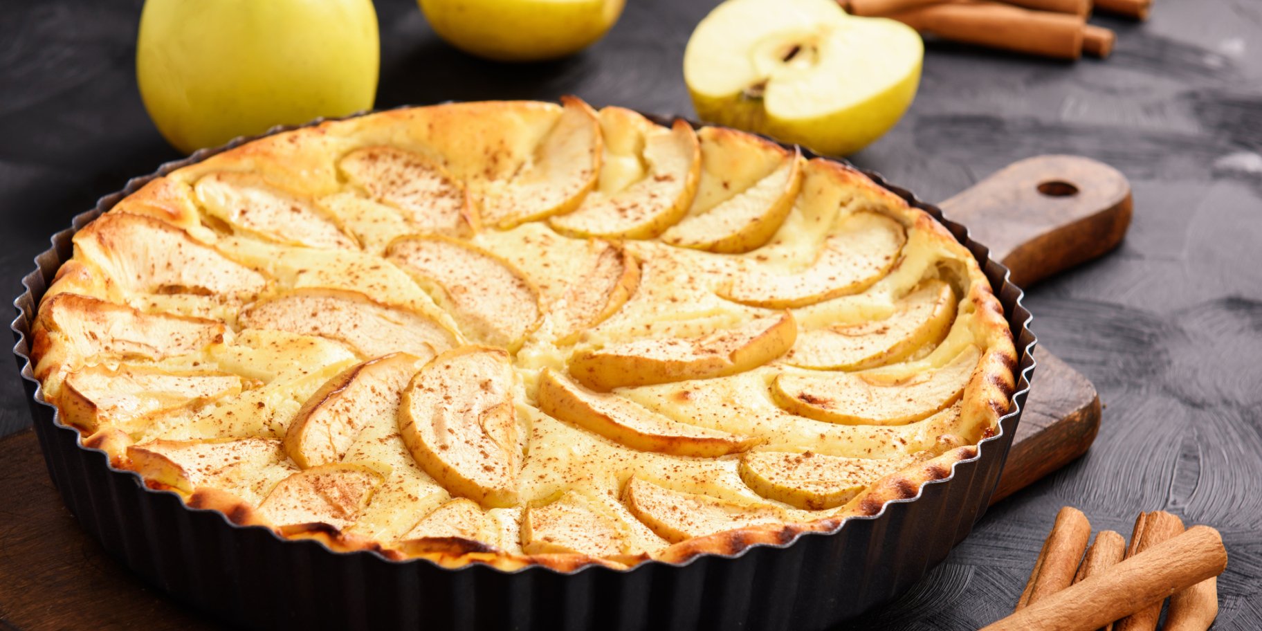 Пиріг "Затонулі яблука"