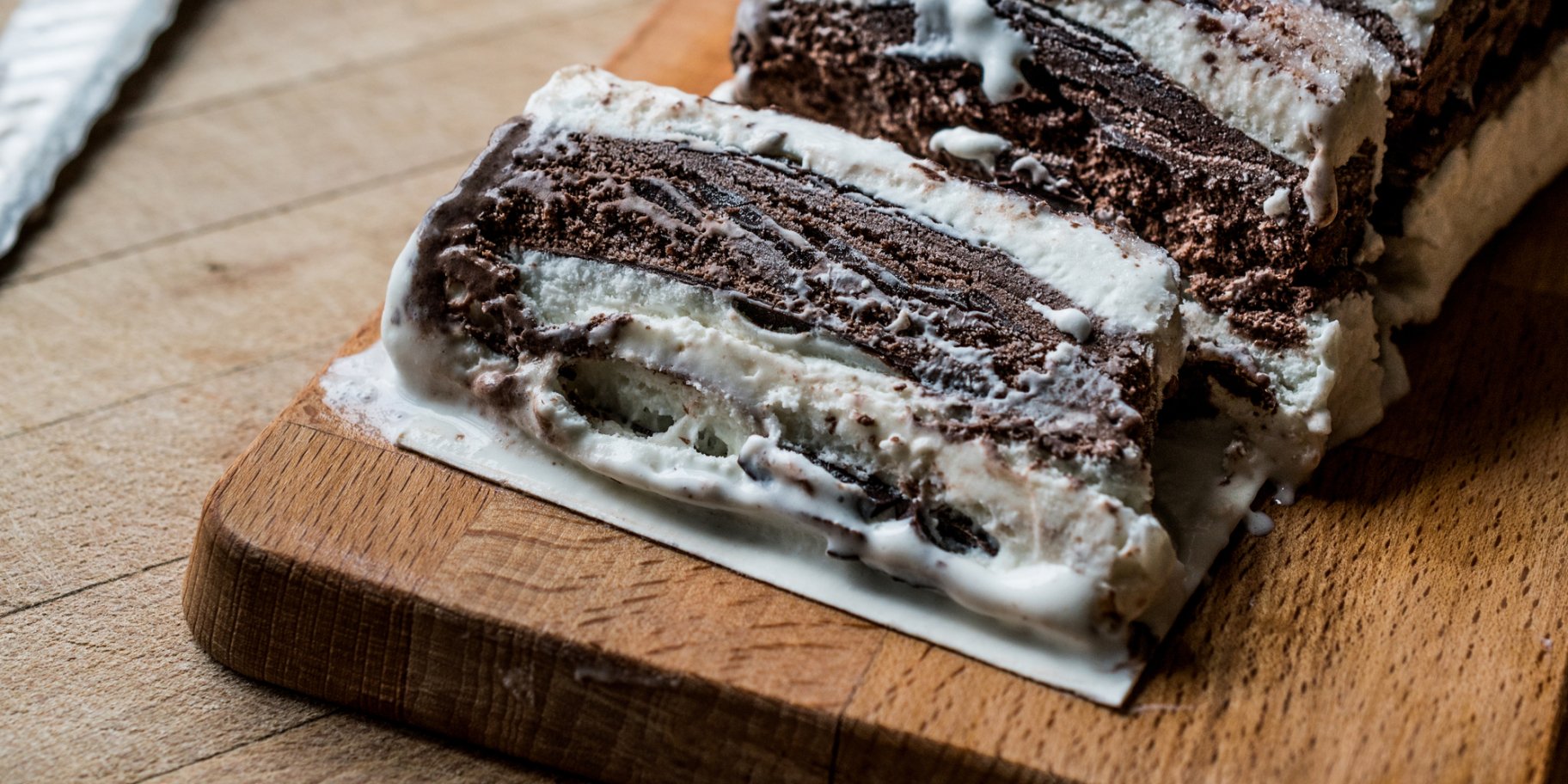 Замороженный шоколадный десерт