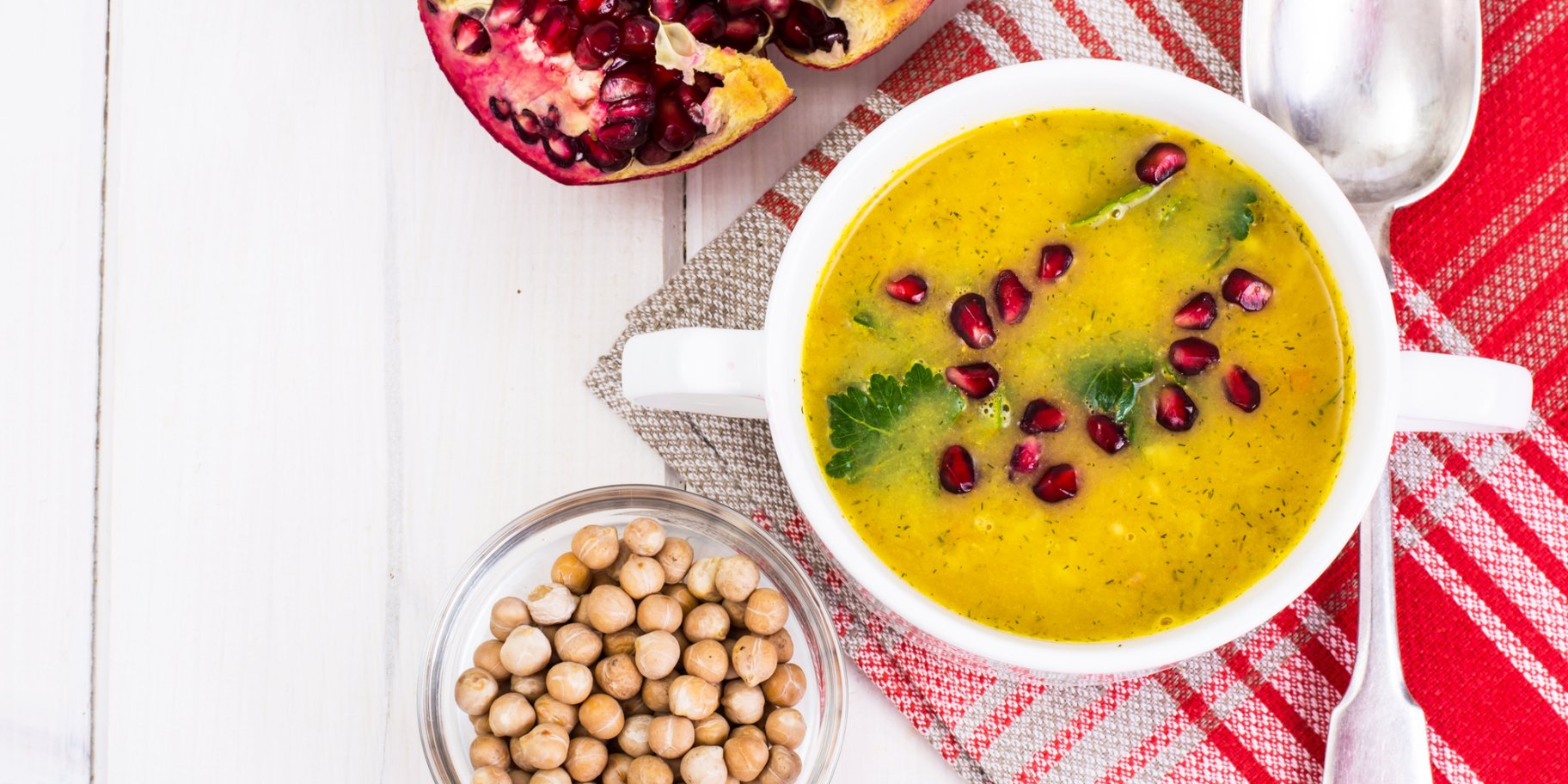 Квасолево-гранатовий суп: рецепт