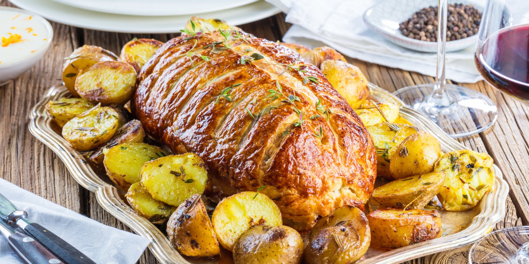 Качка в тісті рецепт