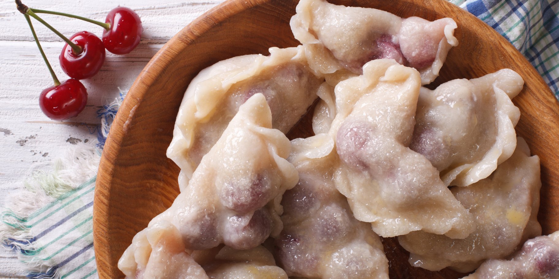 Вареники з вишнями