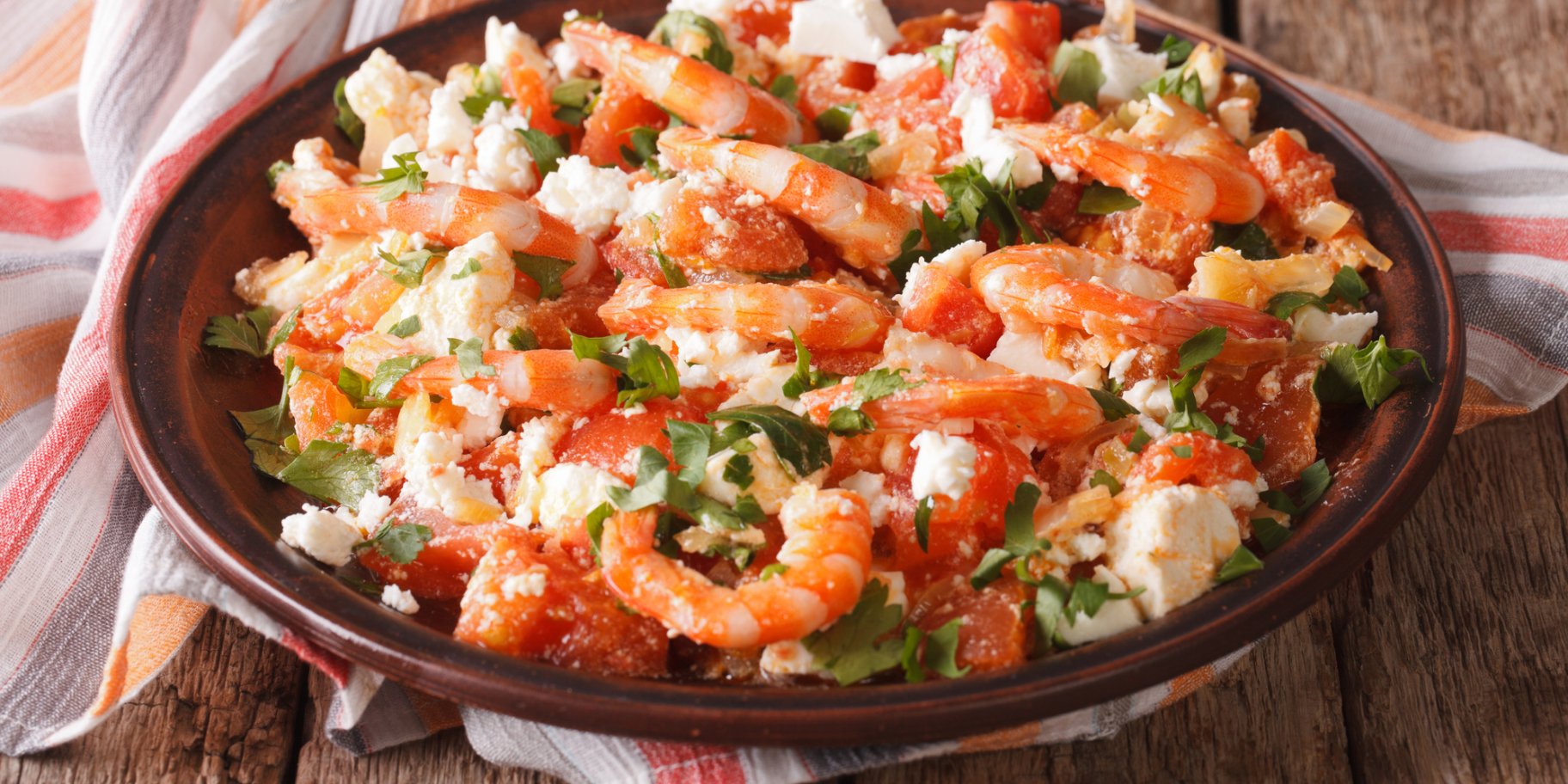 Креветки саганакі