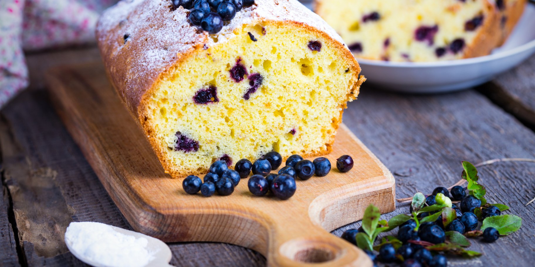 Чорничний кекс