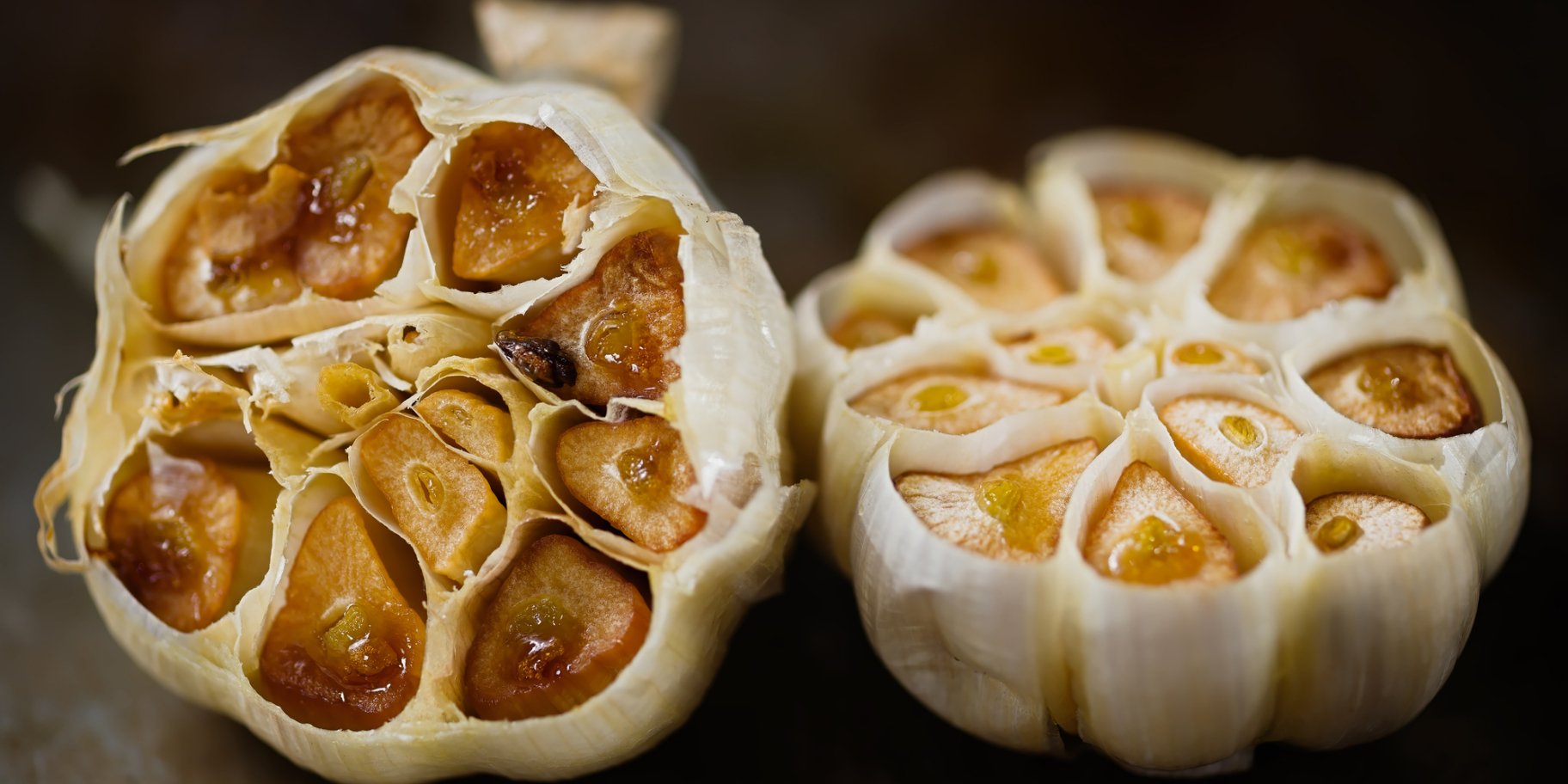 Запечений часник