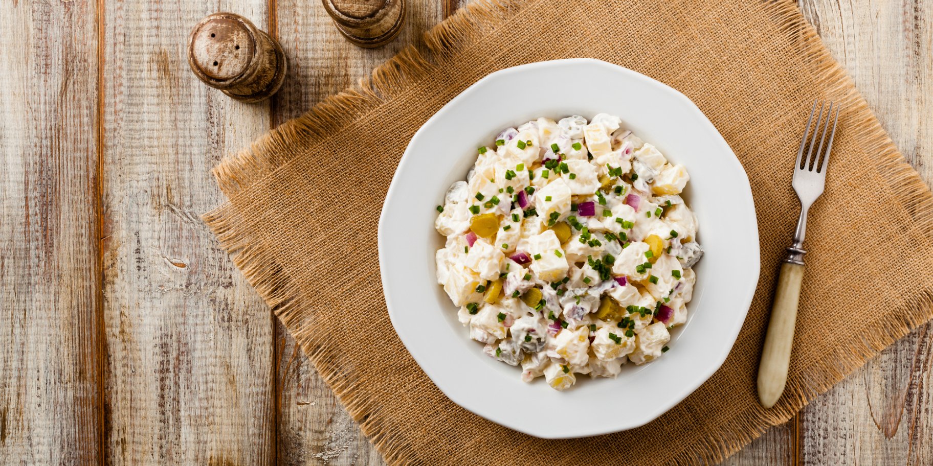 Салат з картоплею