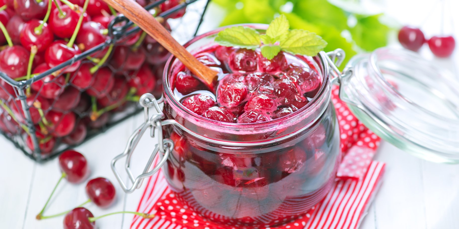 Варенье из черешен — готовим из двух ингредиентов