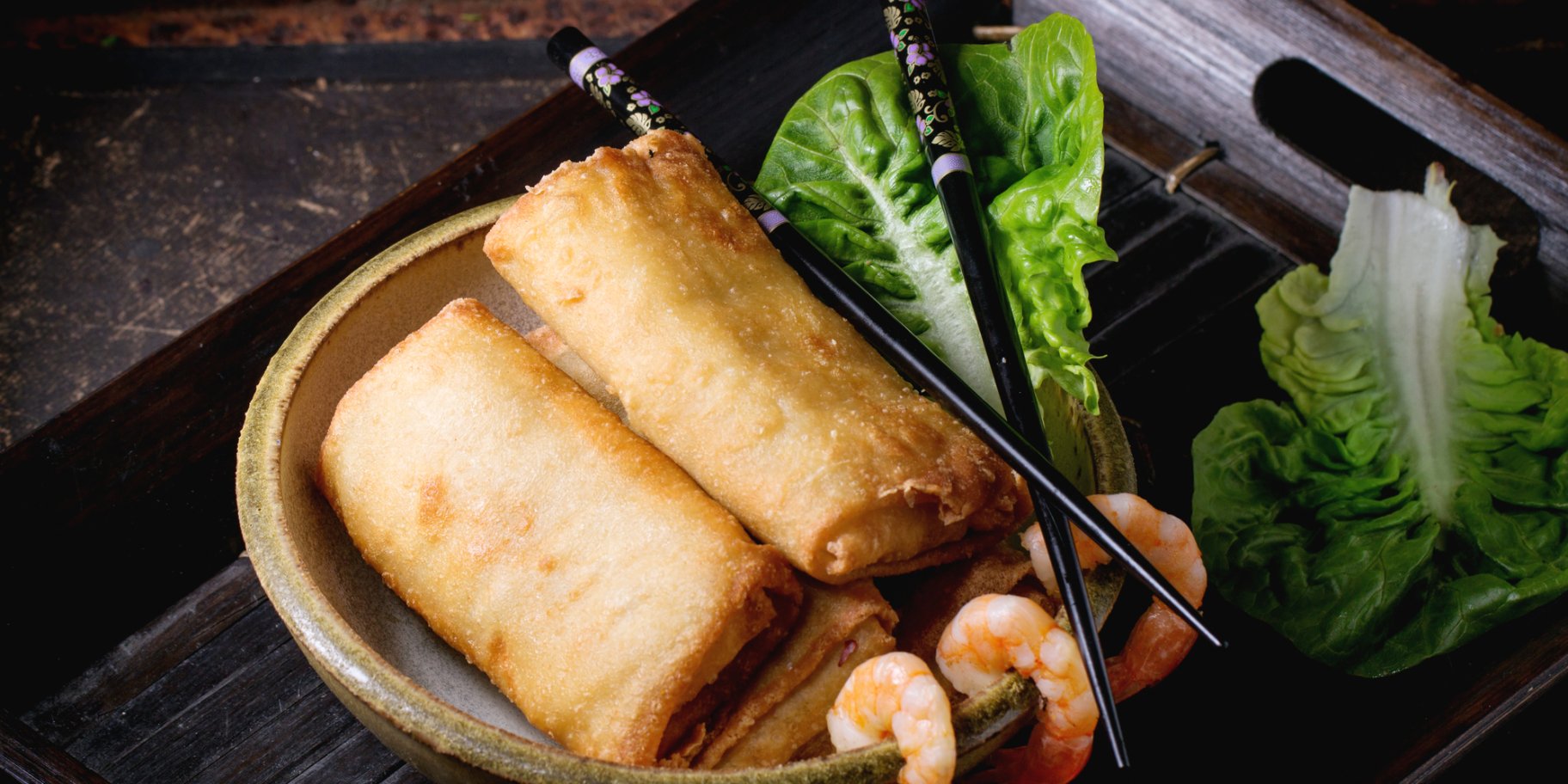 Спрінг-роли з креветками