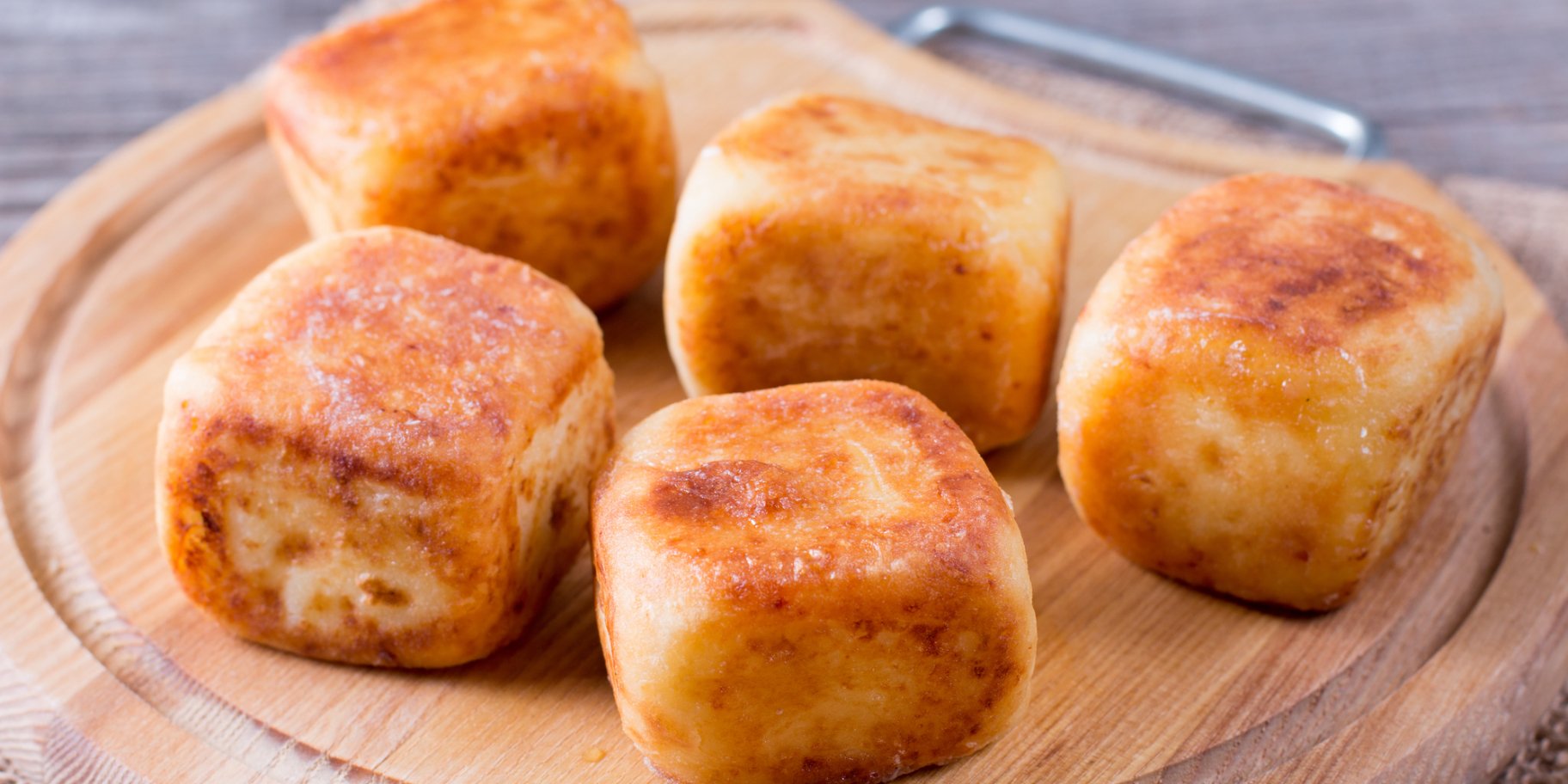 Смажені молочні кубики рецепт