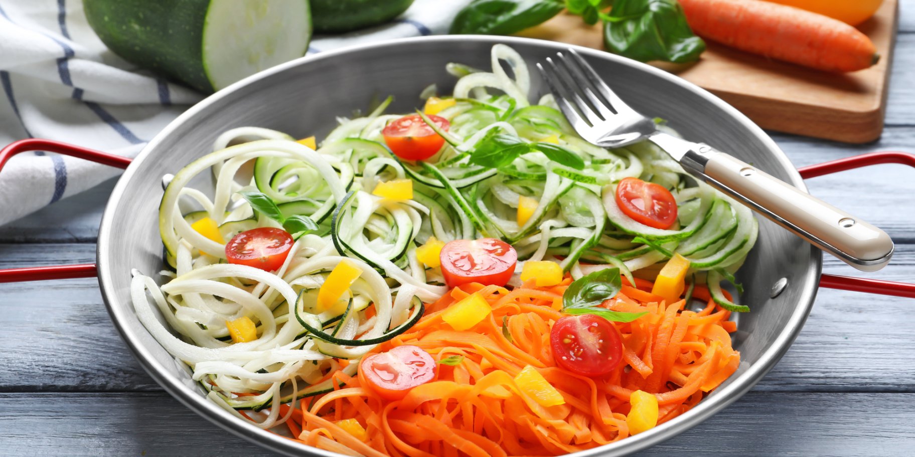 "Спагетти" из овощей