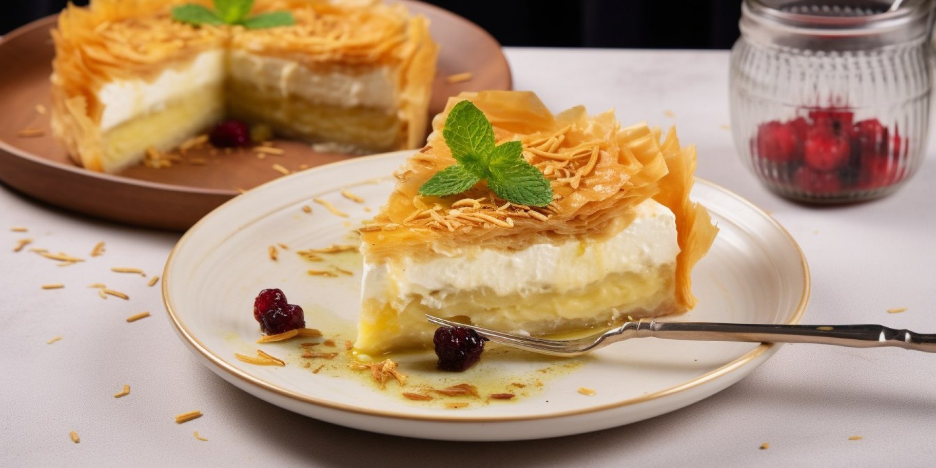 пахлава-чизкейк