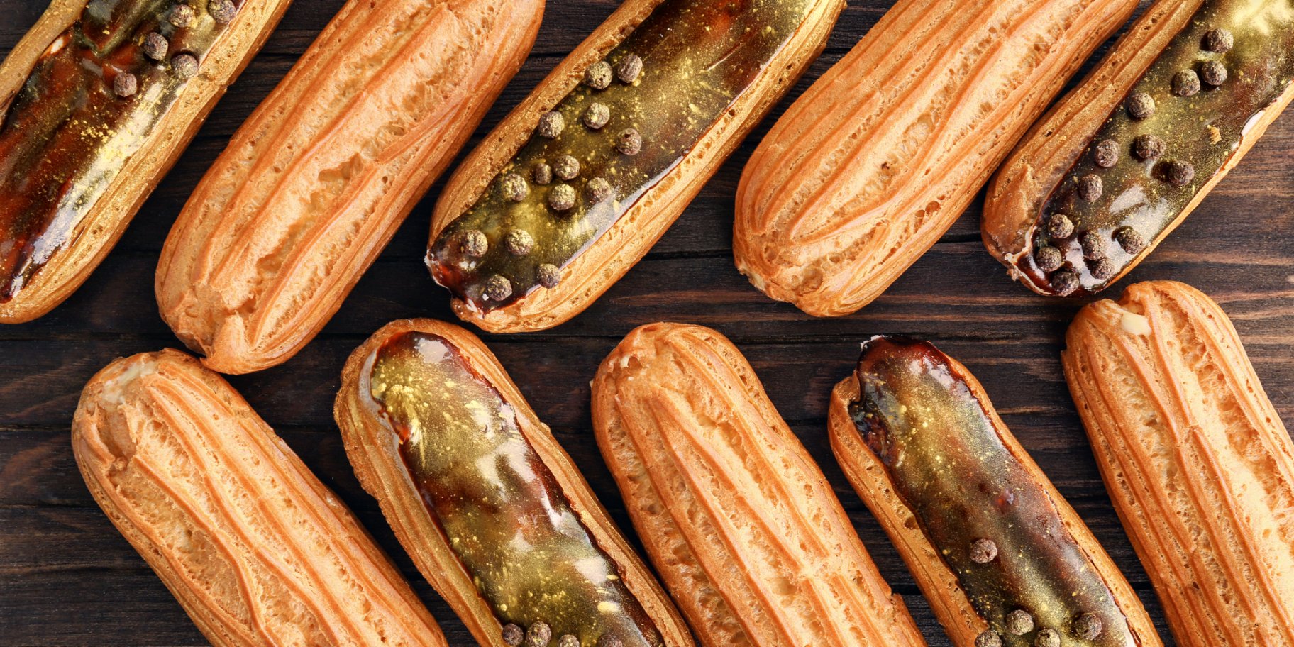 Еклери з кремом