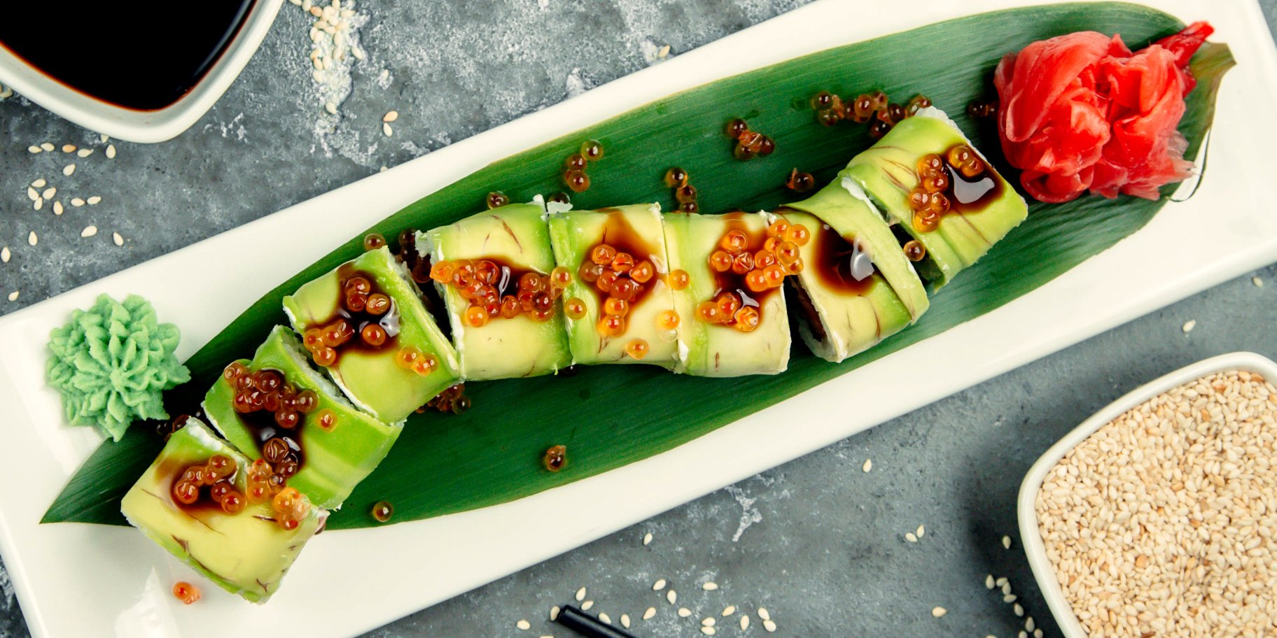 Закуска з риби та огірків