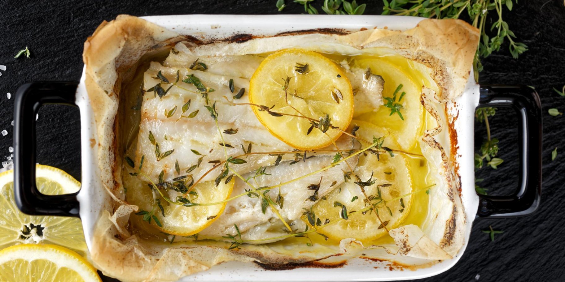 Минтай із цвітною капустою