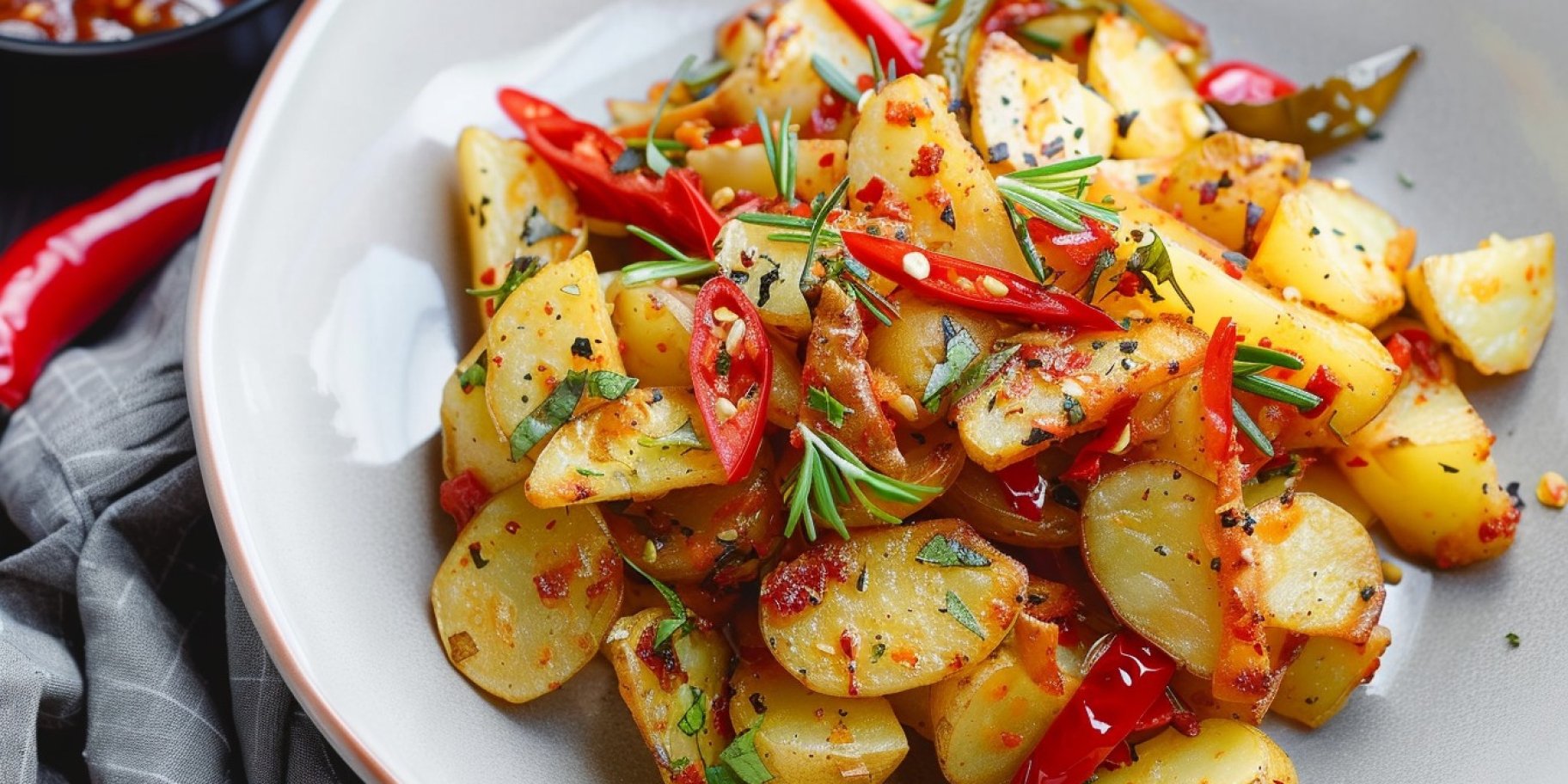 Смажена картопля по-бідному