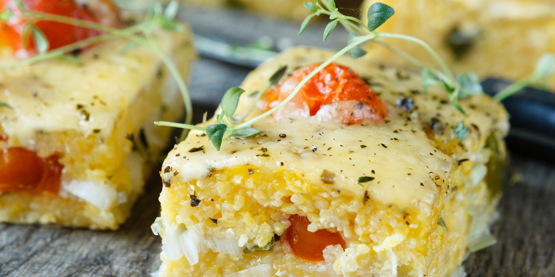 Тарт из поленты из черри — рецепт