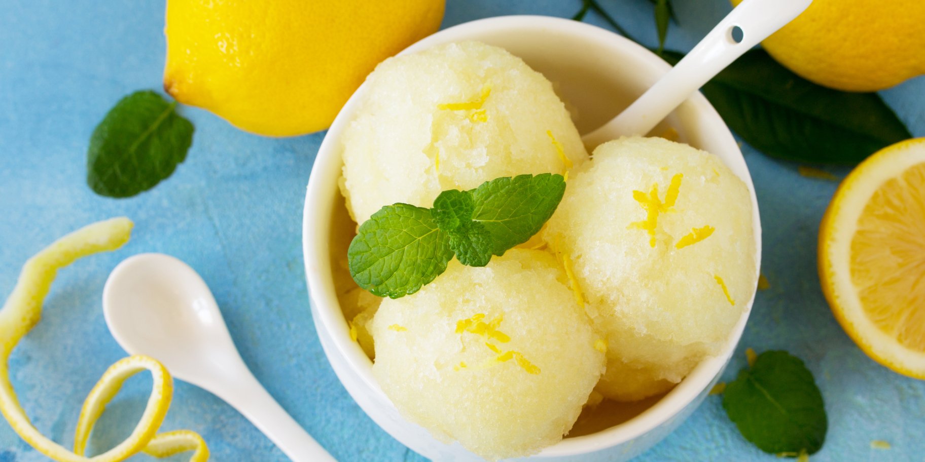 Лимонный сорбет на десерт: рецепт
