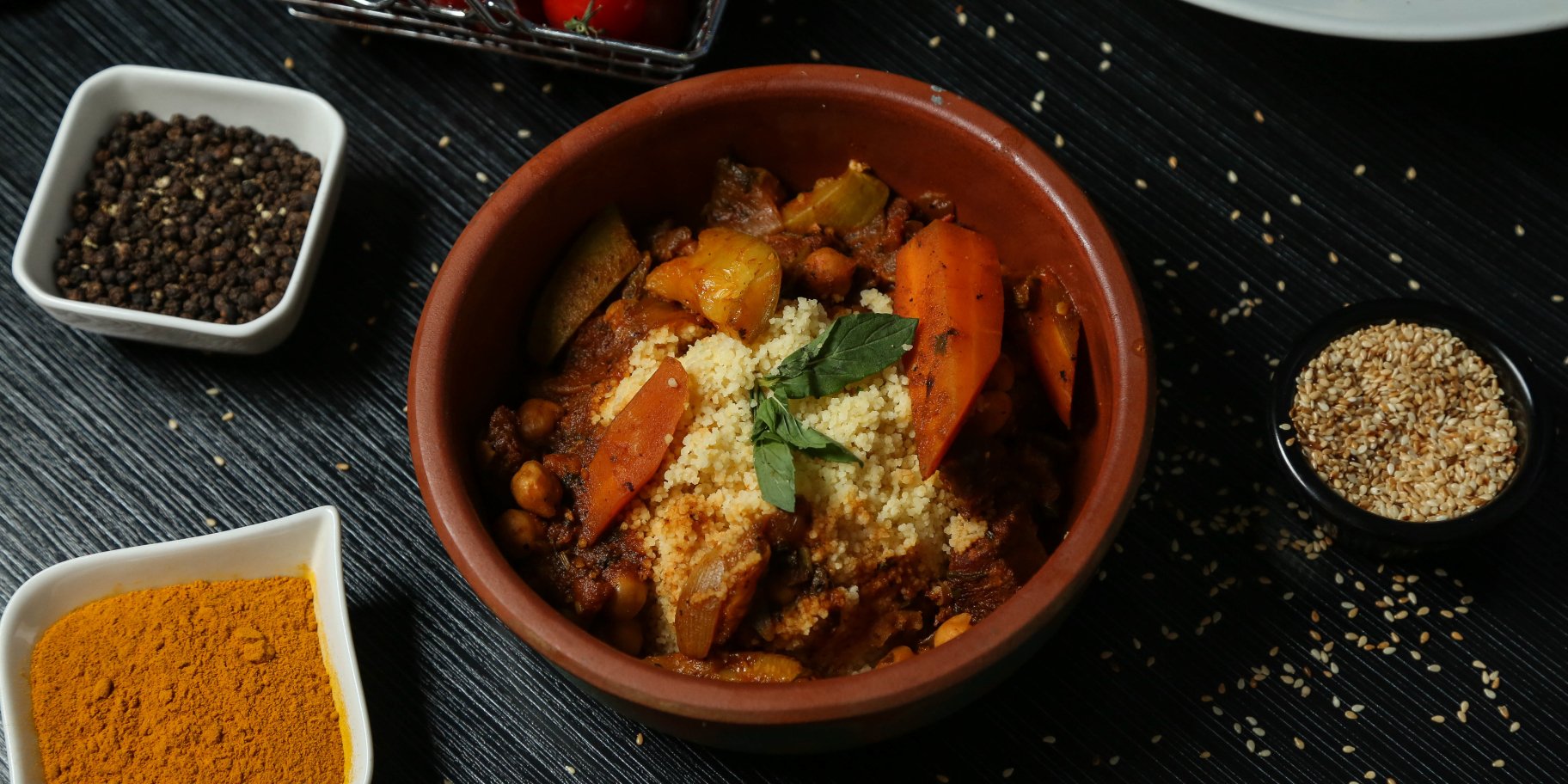 Овочеве рагу з пшоном і сметаною