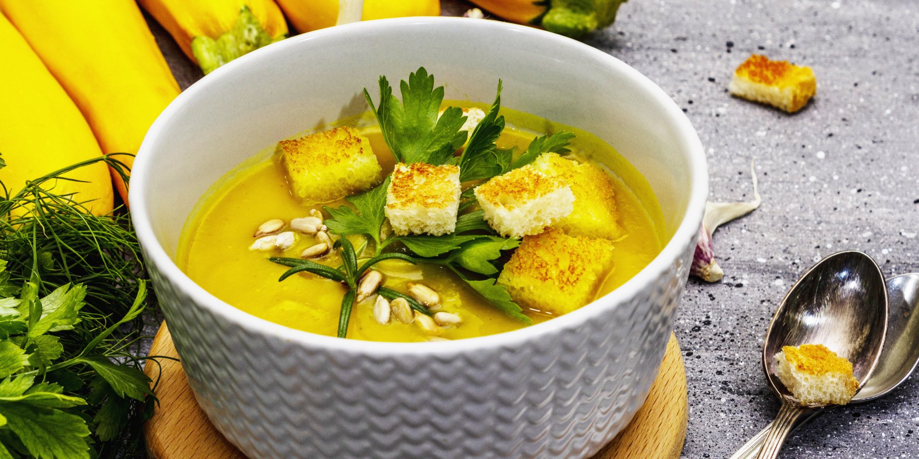 Крем-суп з кабачків від Лізи Глінської