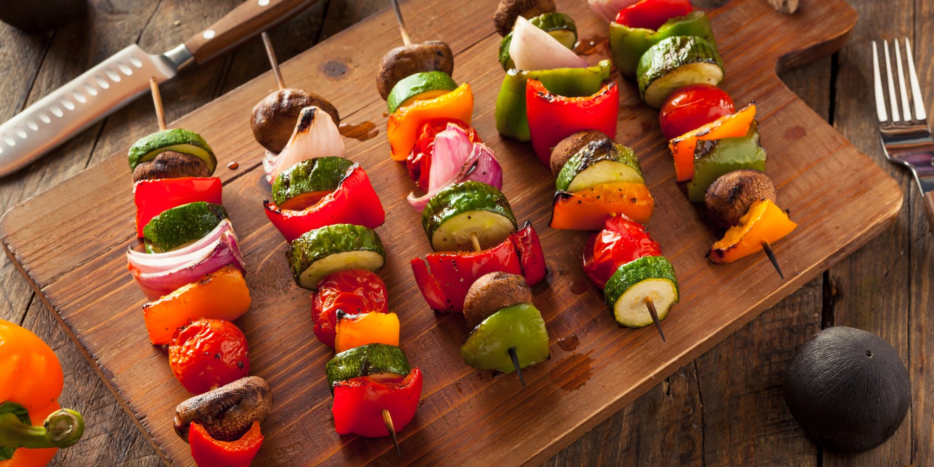 Шашлык из овощей