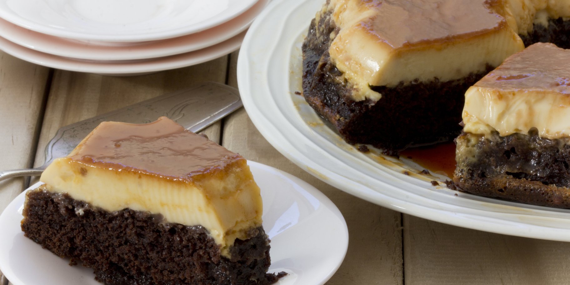 Грушове брауні з карамеллю