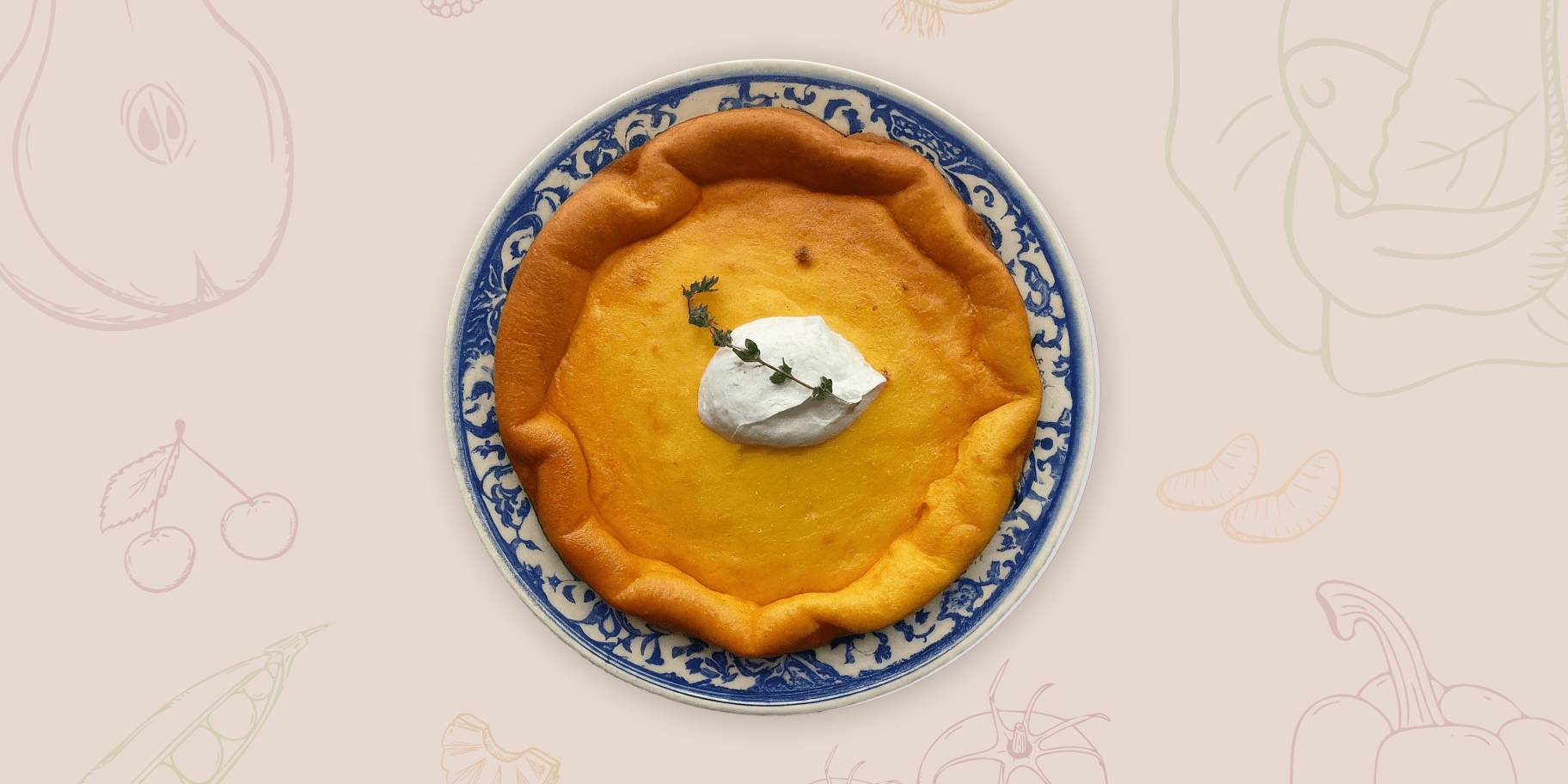 Сирна запіканка з яблуком і морквою від Клопотенка