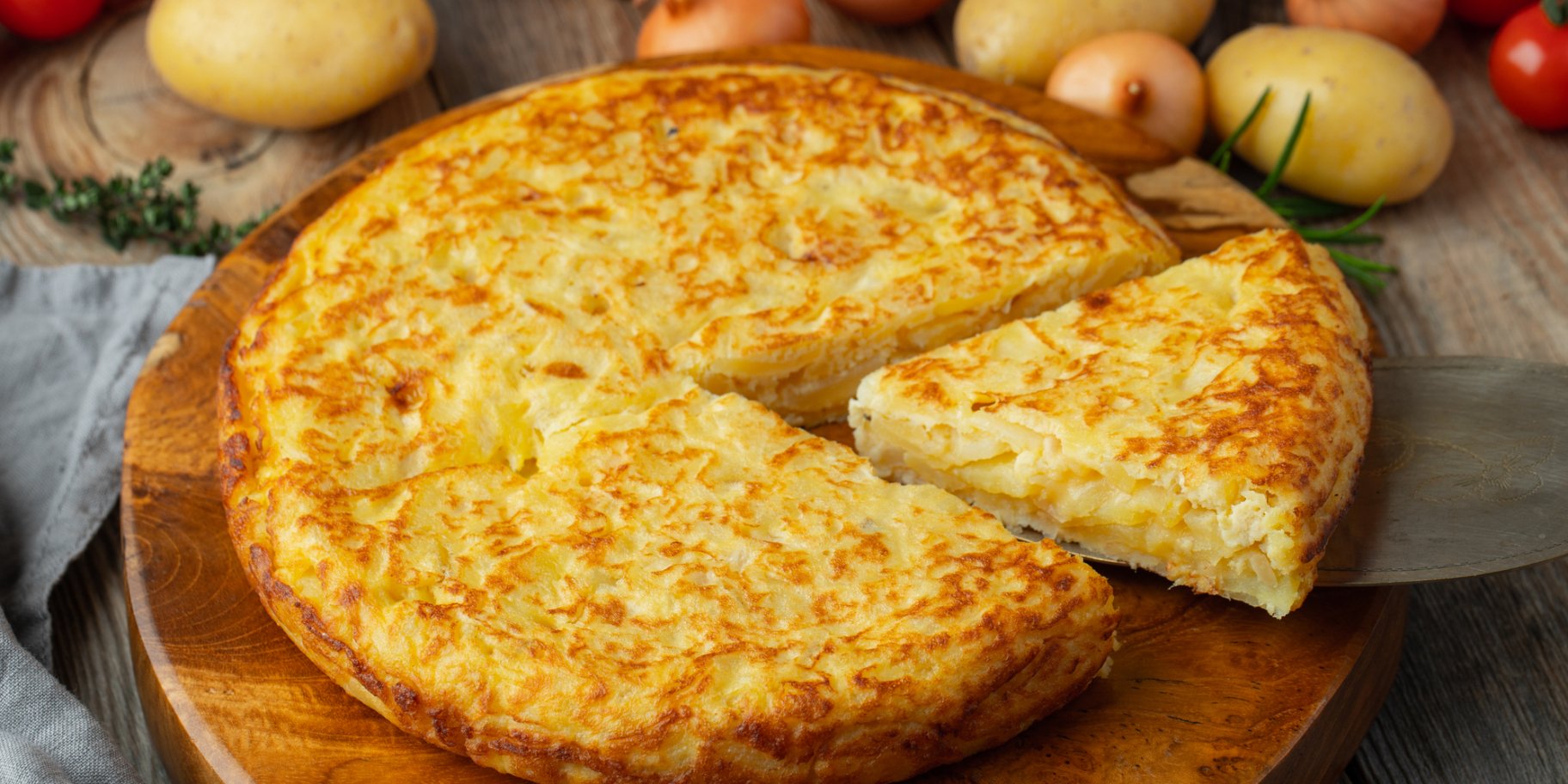 Картопляний пиріг з цибулею