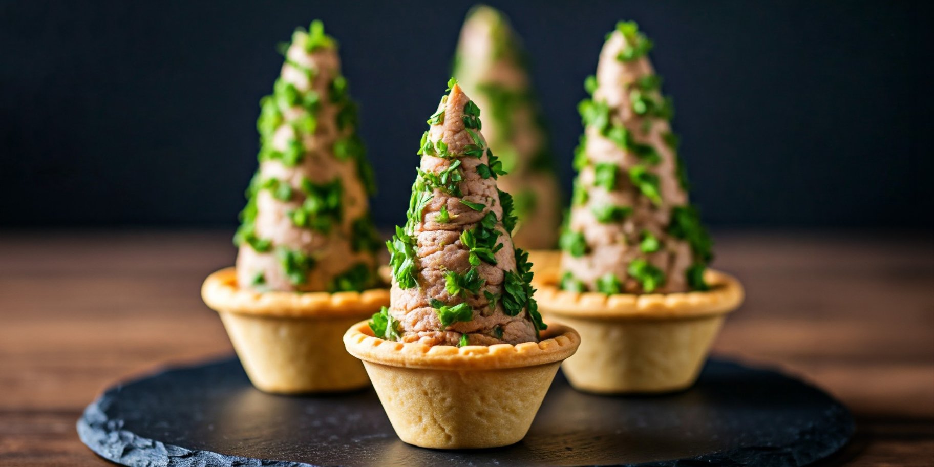 Ялинки з паштету