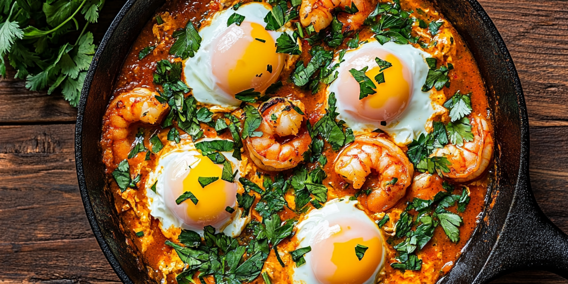 шакшука з креветками