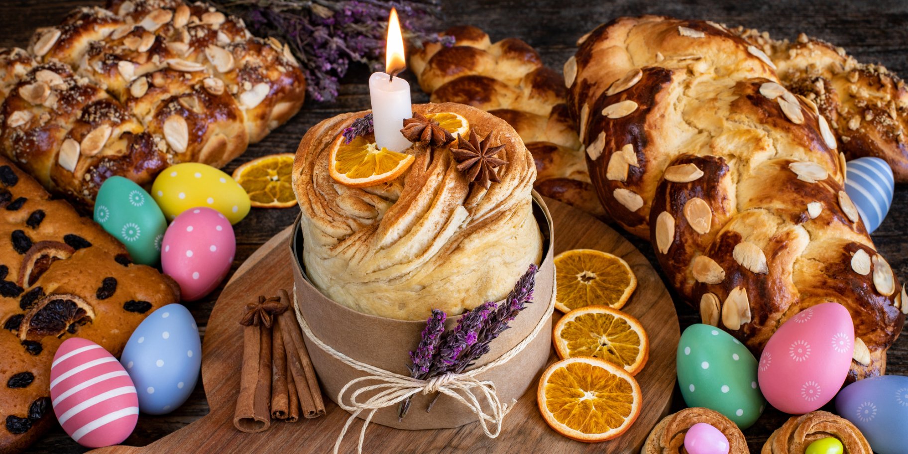 Великодній крафін з апельсином