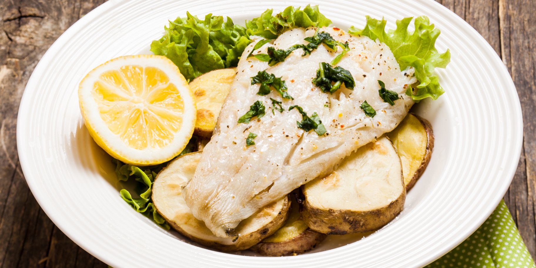 Запечена риба з лимоном