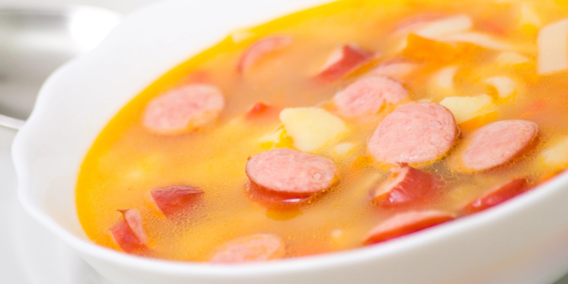 Суп із сосисками