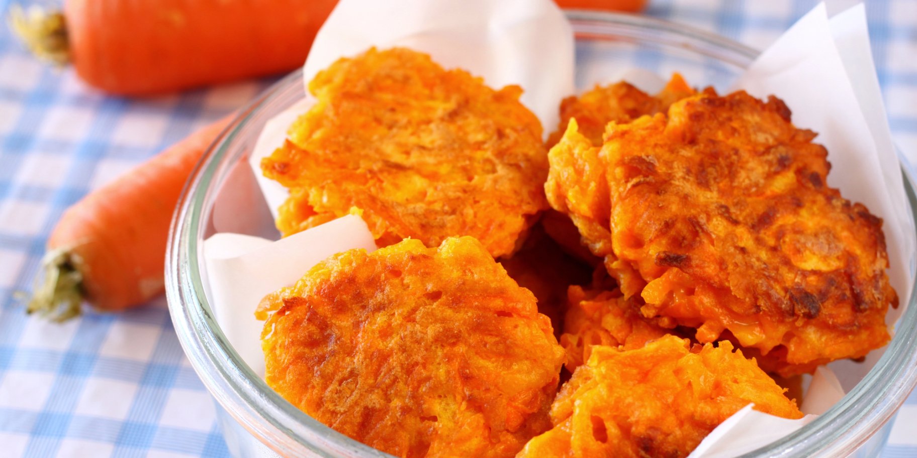 Оладьи из моркови