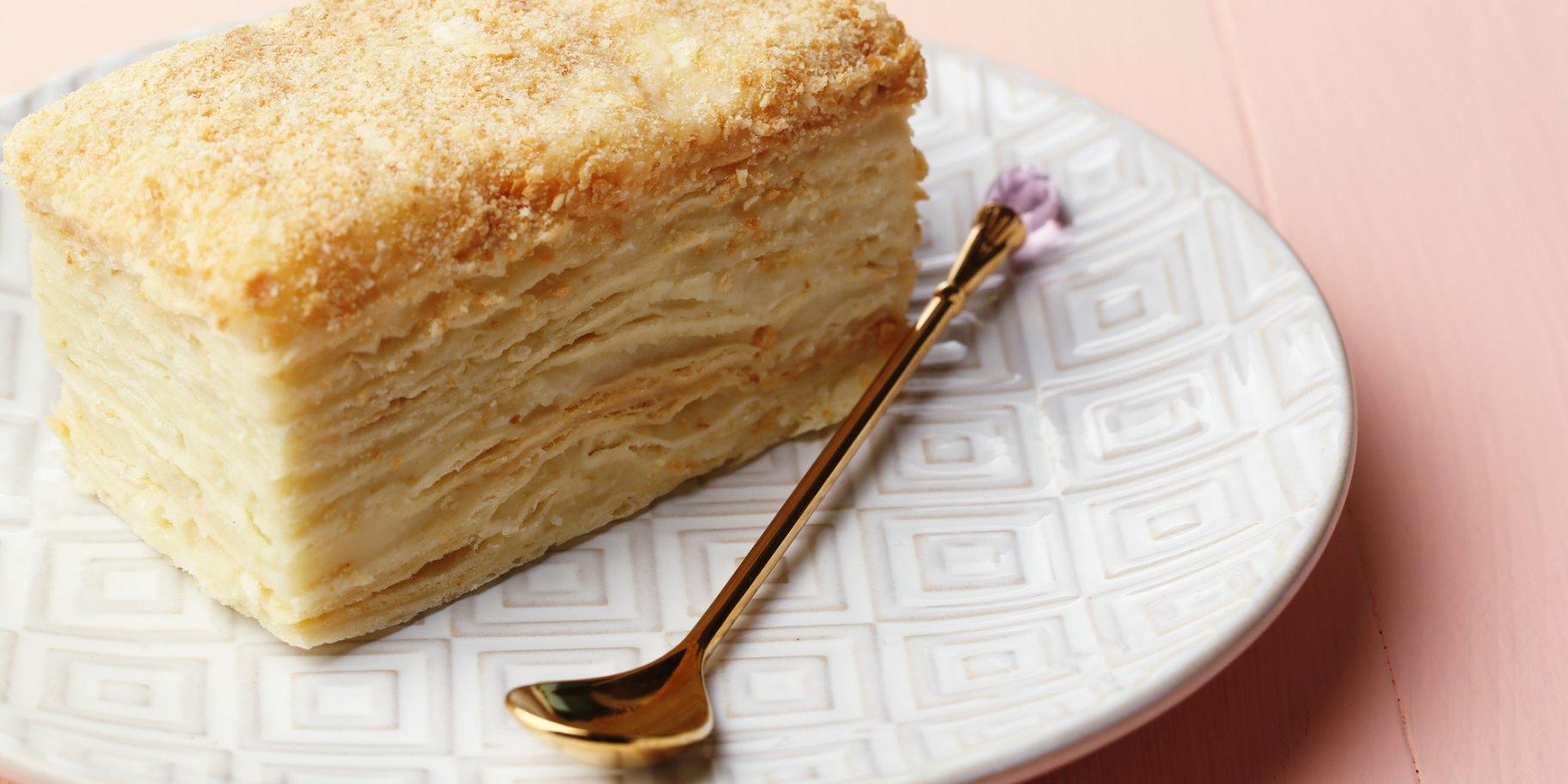 Наполеон з листкового тіста