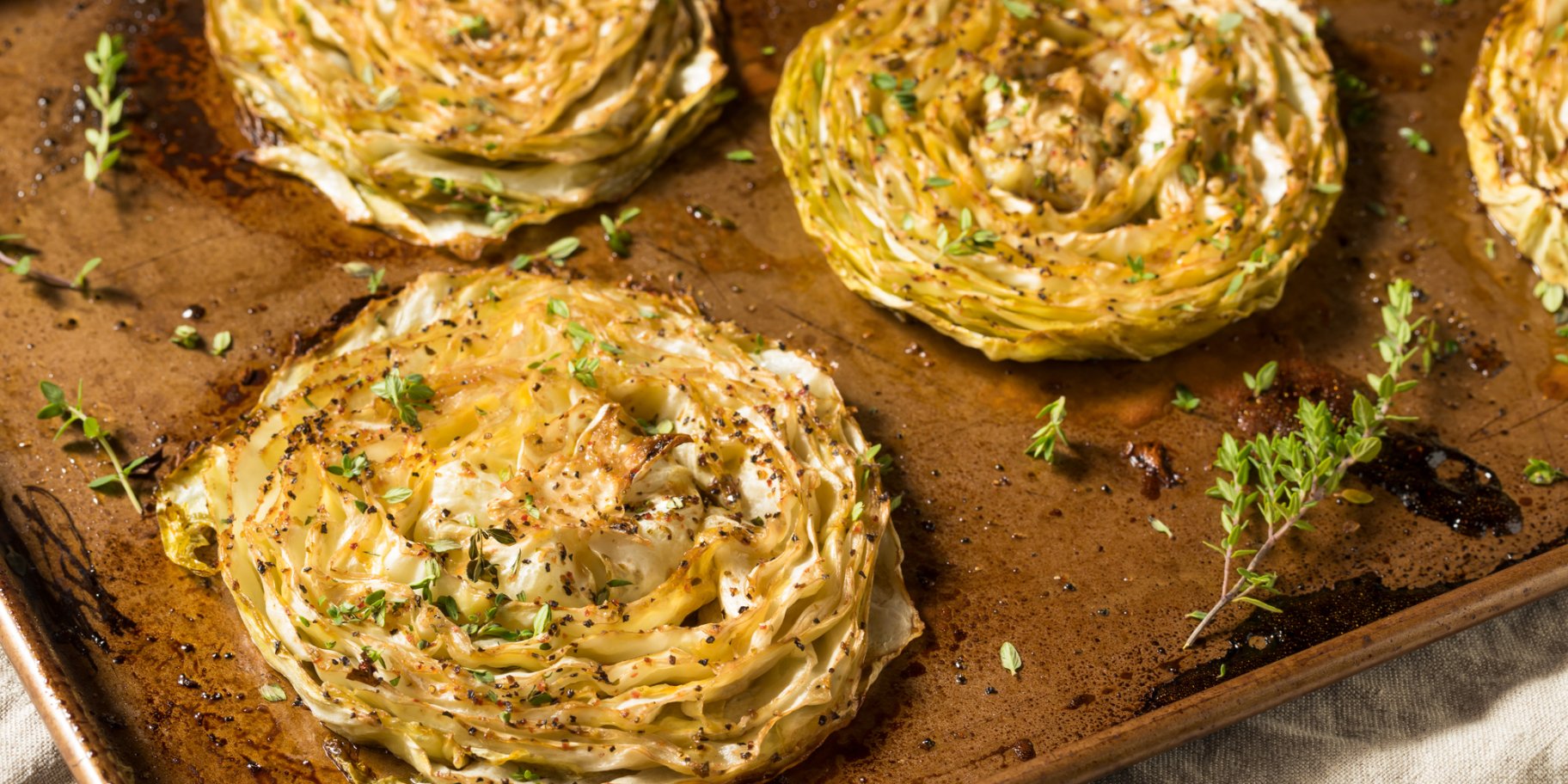 запеченные капустные стейки